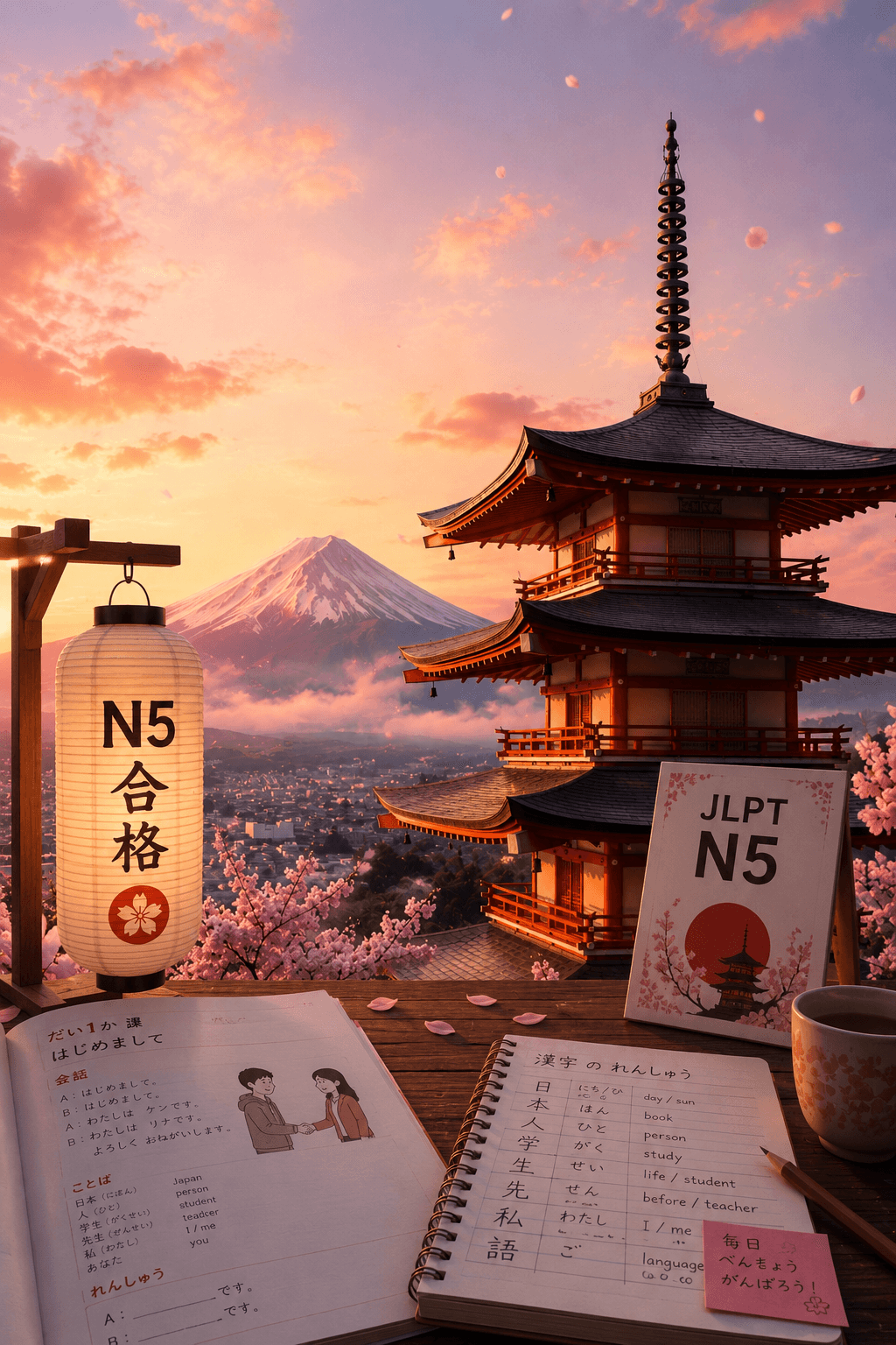 JLPT N5 course cover